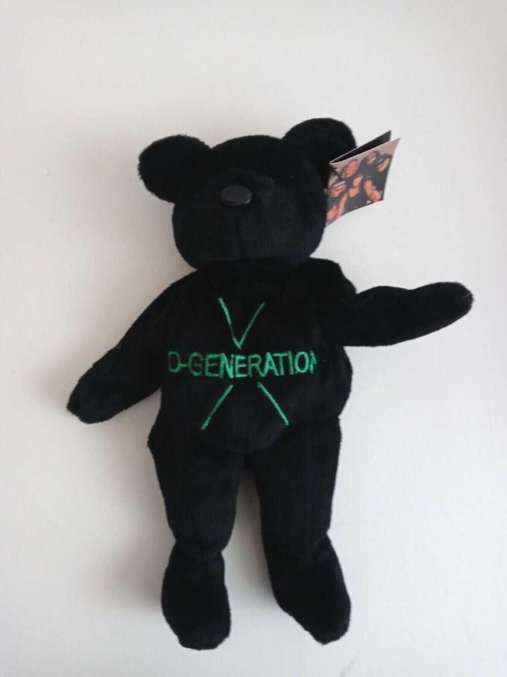 New 1999 WWF WWE Attitude Bear D-Generation X 10"